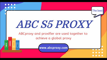 ABCproxy and proxifier are used together to achieve a global proxy#socks5proxy#911S5