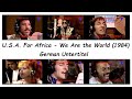 USA For Africa   We Are The World (1984) Untertitel Deutsch