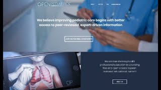 OPENPediatrics Website Tour