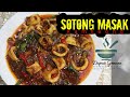 Sotong masak kam heong - lazat dan mudah disediakan