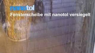 Nanotol - Regen Perlt An Der Fensterscheibe Ab - Clean Coat Beschichtung Für Fenster