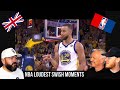 NBA "Loudest Swish!" MOMENTS REACTION!! | OFFICE BLOKES REACT!!