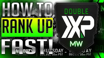 HOW TO RANK UP FAST IN MODERN WARFARE REMASTERED! (COD MWR LEVEL UP FAST METHOD)