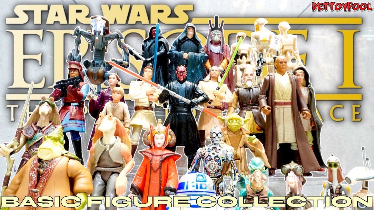 STARWARS BASIC FIGURE] I want to open and display a bunch of Star