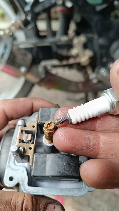 penyebab motor BBM boros dan busi berwarna hitam#shorts