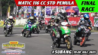 Race Matic 130 cc Std Wanita❗️Motoprix jawa seri 3 Subang 19-20 juli 2025