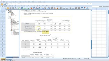 Multiple regression in SPSS part 2