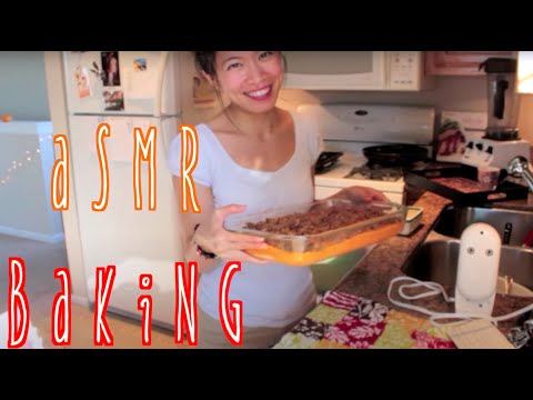 ASMR 🧁 Baking ~ Kitchen Tingles ~ Washing, Scrubbing, Peeling, Mashing, Electric Mixer, Feeding You
