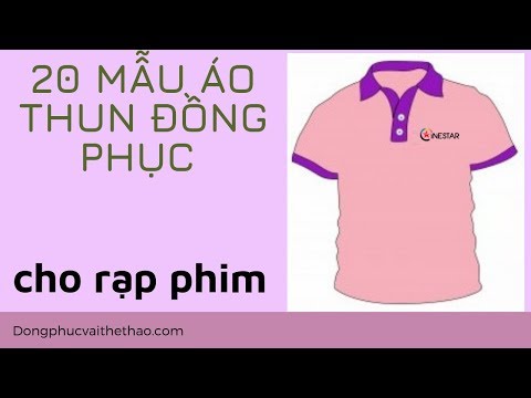 May áo thun đồng phục cho các rạp chiếu phim quận Tân Phú