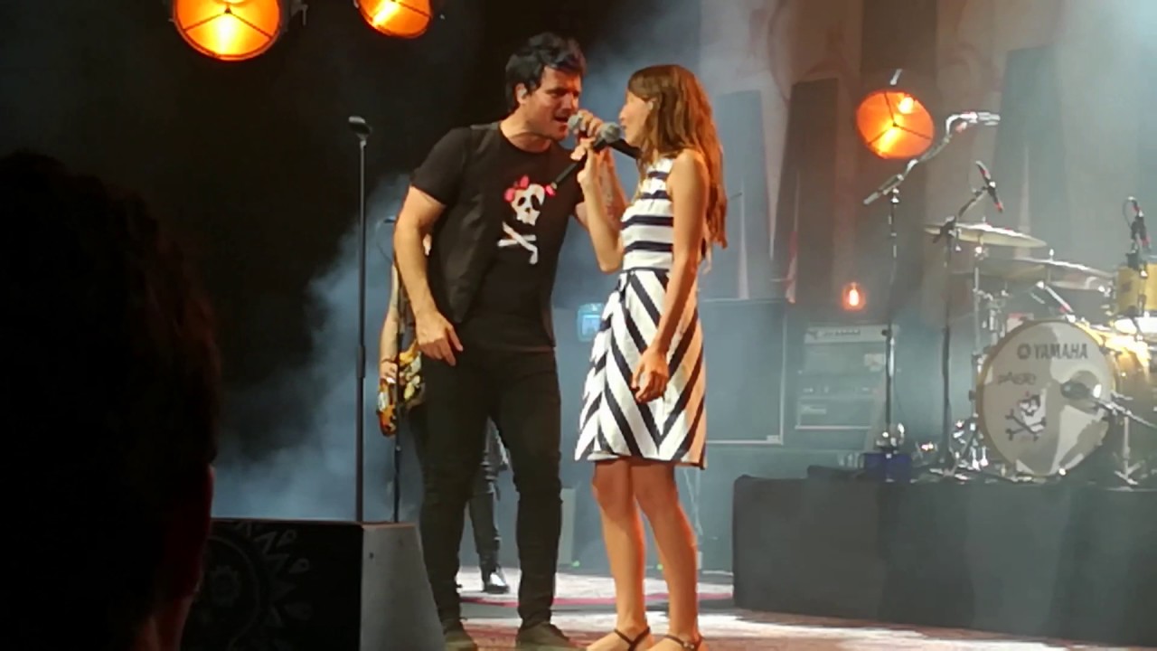 los charcos Dani Martín en CAP ROIG 6-8-17   CON JÚLIA