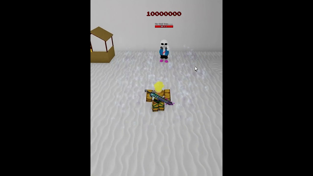 This SECRET Sans Boss was SO HARD to Beat !! 💀