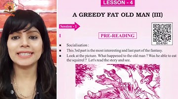 4 |A Greedy Fat old man III- Fun with English | Odia Medium Class 6| OSEPA