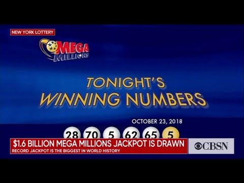 Here are the Mega Millions lottery winning numbers