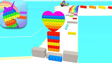 FIDGET RUSH ⬜☝️❤️ Gameplay Walkthrough All Levels iOS,Android games | Start Level 9