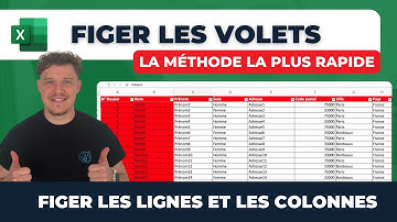 Comment figer des lignes et colonnes sur Excel ? (Figer les volets)