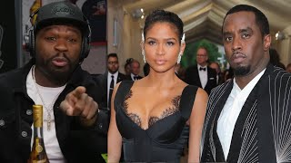 50 Cent Responds To Cassie Cooperating With Feds In Diddy Investigation... "He's Finished It's Over"