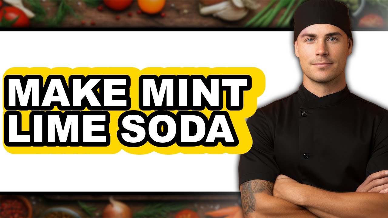 How to Make Mint Lime Soda (updated)