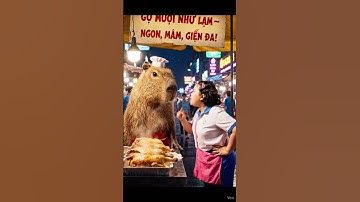 Nhàn đòi dẹp tiệm gà ủ muối của Capy #capybara