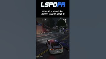 When AI Gets In The WAY!! #lspdfr #gta5 #police #gta #lspdmod #lspdfrmods