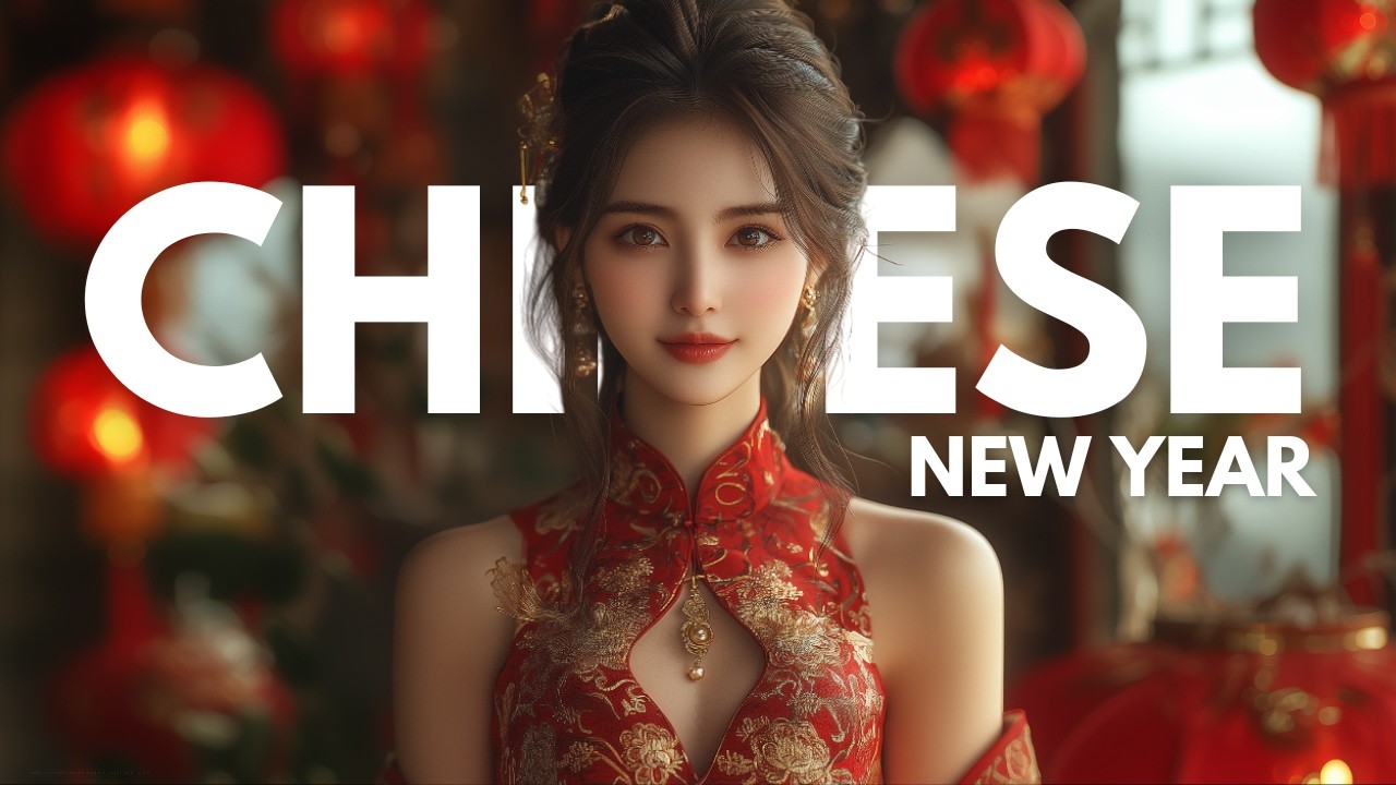 [4K] Ai Lookbook Lunar New Year | Ai Lookbook Chinese Dress