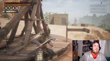 Day 1 on Conan Exiles Official PvP; Just getting ahead!