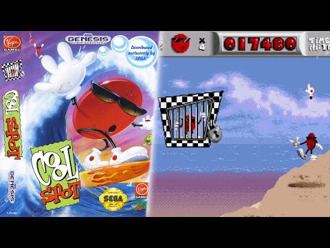 Genesis Mega Drive Cool Spot Longplay