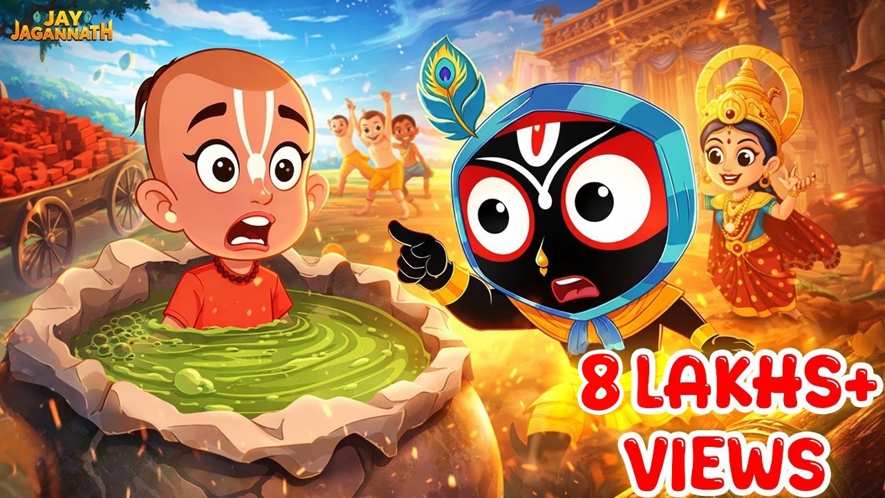 बलराम जंगल में खतरे में | क्या जगन्नाथ उसे बचा पाएंगे?| जगन्नाथ | Jay Jagannath| Jagannath cartoon |