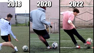 My progress in free kicks 2018-2022