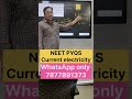 Current electricity class 12 NCERT solutions videos practice JEE main neet