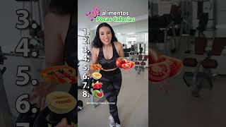 Alimentos con pocas calorías #perderpeso #bajardepeso #bajargrasa #nutricion #nutriologa