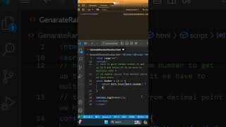 Random Number generator #maths #js