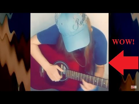 WOW... CAN MICHAELA LYNN CLAWHAMMER A GUITAR LIKE A BANJO?? OH YEAH!!! (Little Sadie)