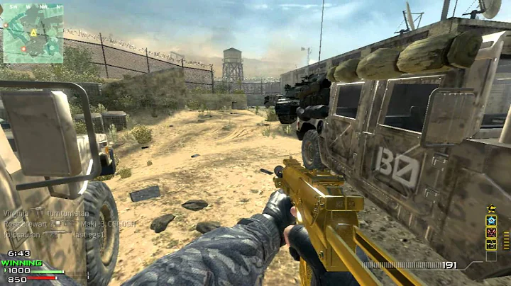 STEAM MW3 FFA MOAB ON DOME w/ MP7