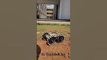 RC robot with track belt