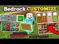 🟢 BEDROCK CUSTOMIZE para Minecraft PE (26.X) | Texture Pack Multi Funcion Para MINECRAFT BEDROCK