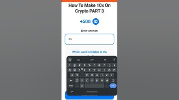 How To Make 10x On Crypto PART 3 Code. Cats Video Code Answer #cats #catscoin #catsairdrop