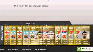 FIFA 12 Ultimate Team Cheat Engine - Proof