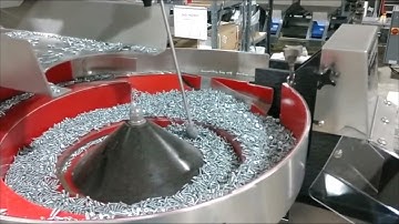 Weighmaster® Fast Automatic Weigher Packaging  Small Hardware into Bags