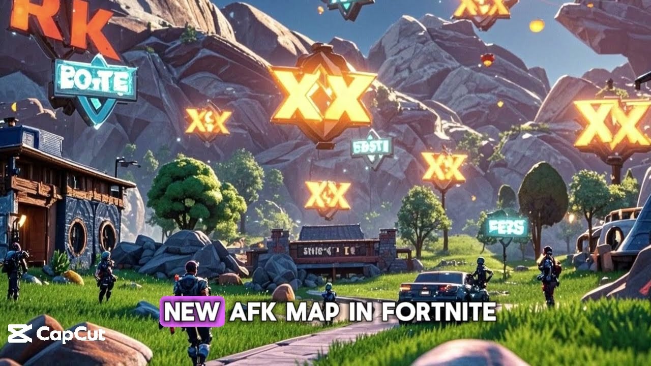 850k XP Per Minute With New AFK Map In Fortnite 1 YouTube 