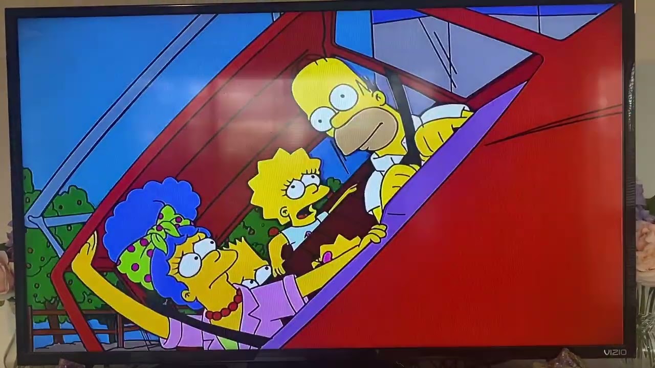 Amtrak Train Hits The Simpson Car