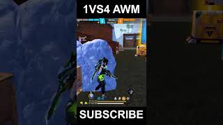 💥AWM 1vs4 Sniper King Returns | Free Fire Headshot Montage | Arrow Queen YT