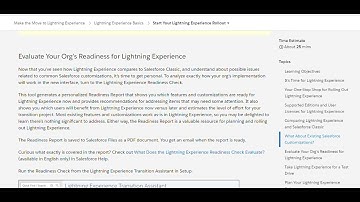 Trailhead [Answer] Lightning Experience Features Step 1