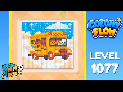 Colony Flow Level 1077 Walkthrough Solution