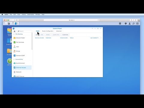 How to setup a Synology NAS (DSM 6) - Part 34: Configuring a NAS for External Access