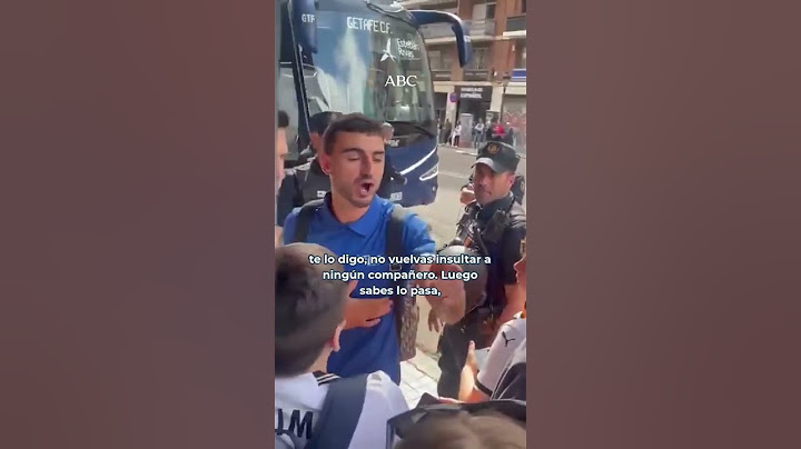 😡 Juan Iglesias, jugador del Getafe, se encara con un aficionado: «No vuelvas a insultar»