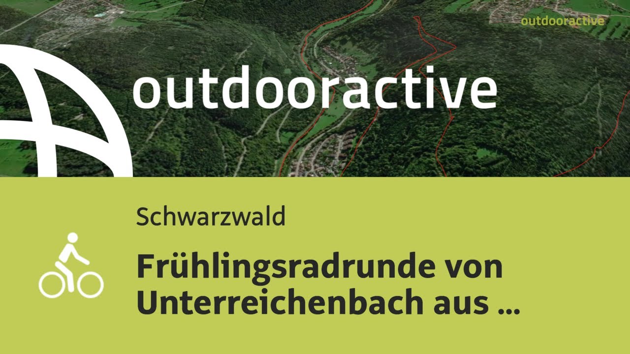 Frühlingsradrunde von Unterreichenbach aus über Altburg, Zavelstein und Würzbach