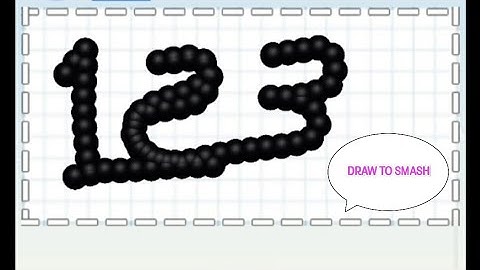 Draw to smash, alphabet, numbers, viral, puzzle game @ridwanandy3099