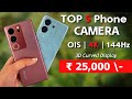 Best camera smartphones under 25000  back  selfie 4k recording