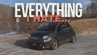 Everything I HATE About My Fiat 500 Abarth