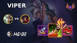 MID.GG: [ Viper ] Riven MID vs Viktor | NA MASTER | LOL Season 2026